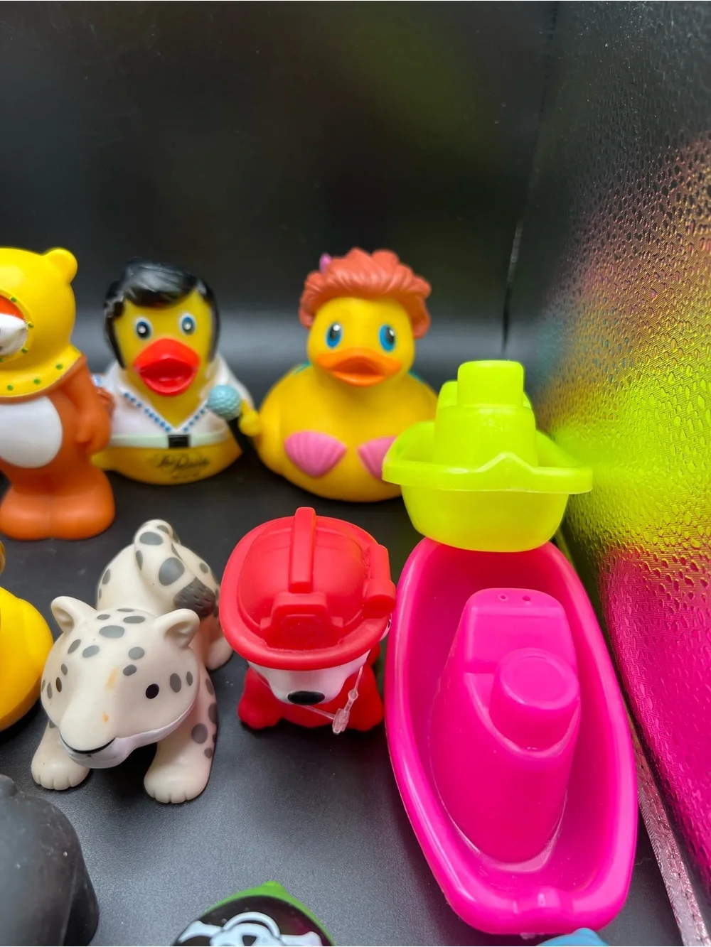 Rubber Ducks Animals Boats Bath Toys Preowned Jeep Cruise